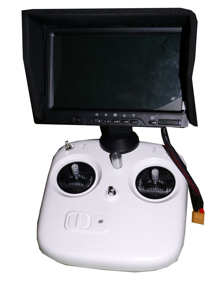 Monitor do podglądu DJI Phantom, Go Pro